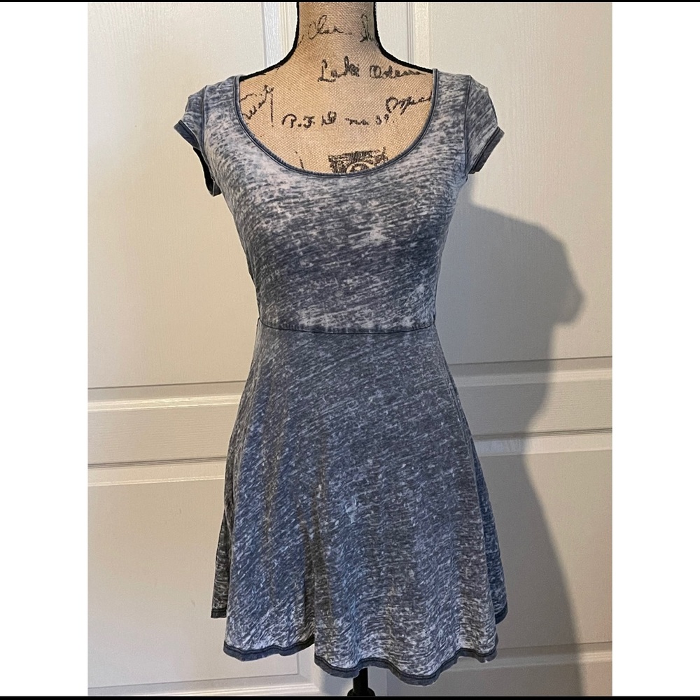 Dark wash dress